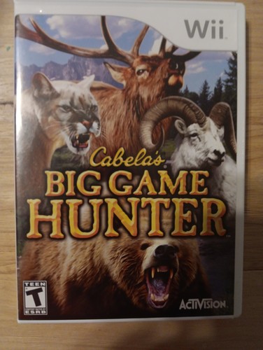 Cabelas big game - game, hunter