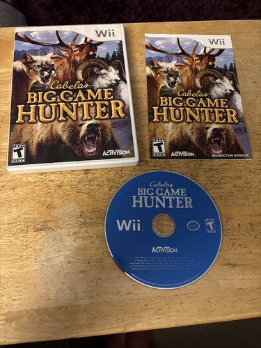 Cabelas big game hunter - game,