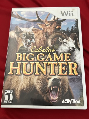Cabelas big game - game, hunter