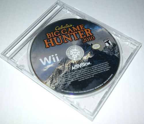 Cabelas big game hunter 2010 - game,