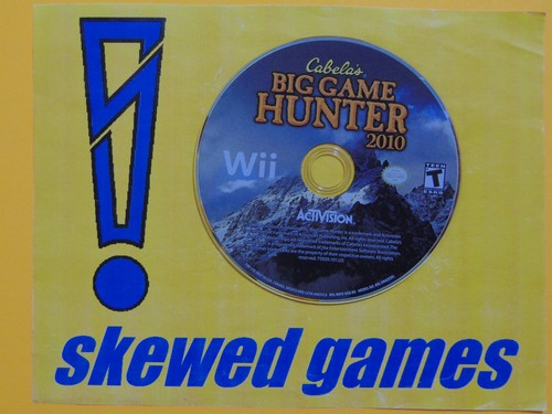 Cabelas big game hunter 2010 - game,