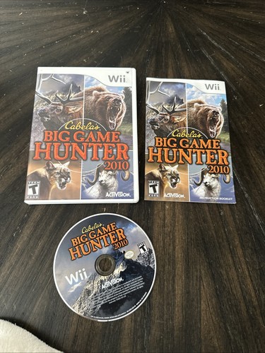 Gioco nintendo wii cabelas big - gioco,