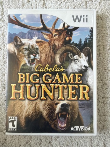 Cabelas big game - game, hunter