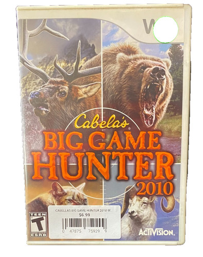 Cabelas big game hunter - cabelas,