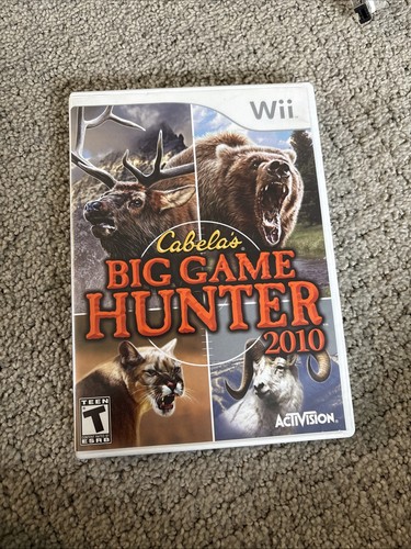 Cabelas big game hunter 2010 - cabelas,