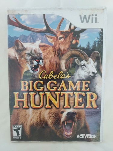 Wii cabelas big game hunter - wii,