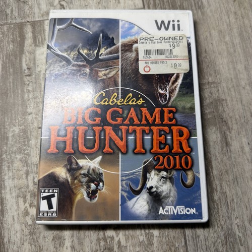 Cabelas big game hunter 2010 - hunter,