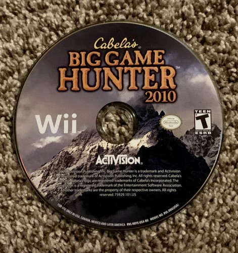 Disco wii cabelas - disco, game