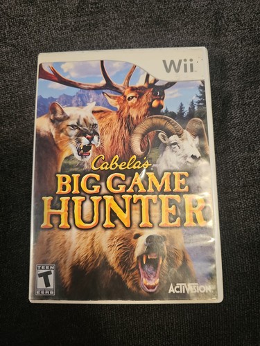 Cabelas big game hunter wii - game,