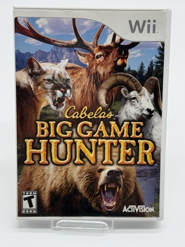 Cabelas big game hunter wii - wii,