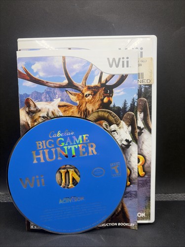 Cabelas big game hunter wii - cabelas,