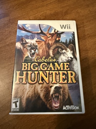 Gioco nintendo wii cabelas - gioco, big