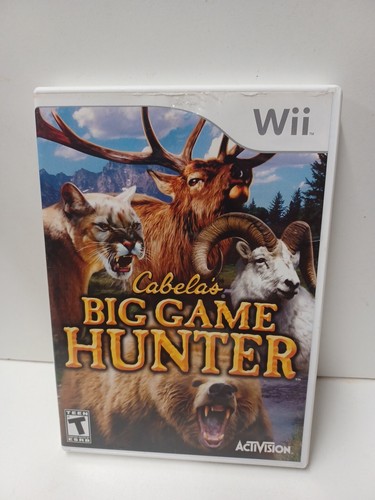 Wii cabelas big - big, hunter