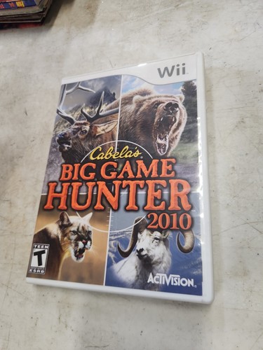 Nintendo wii cabelas big game - nintendo,