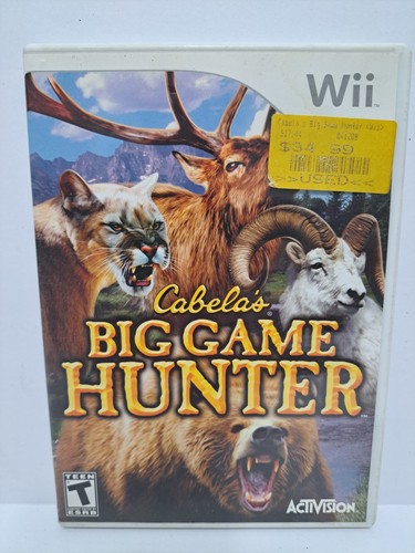 Cabelas big game hunter - big,